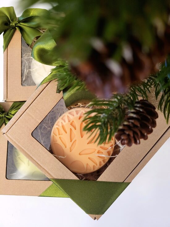 Svece dzīvības koks bēša