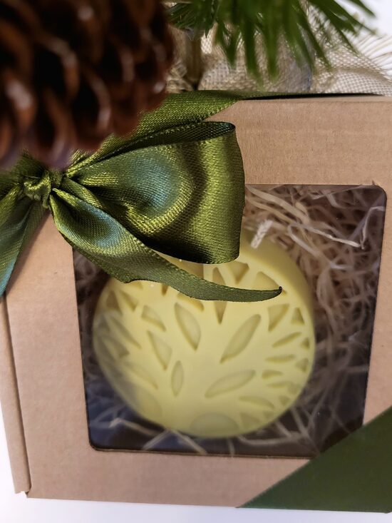 Svece dzīvības koks zaļa